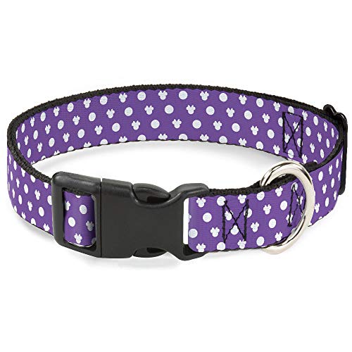 Collar Minnie Mouse anti tirones con broche seguro para perros 2