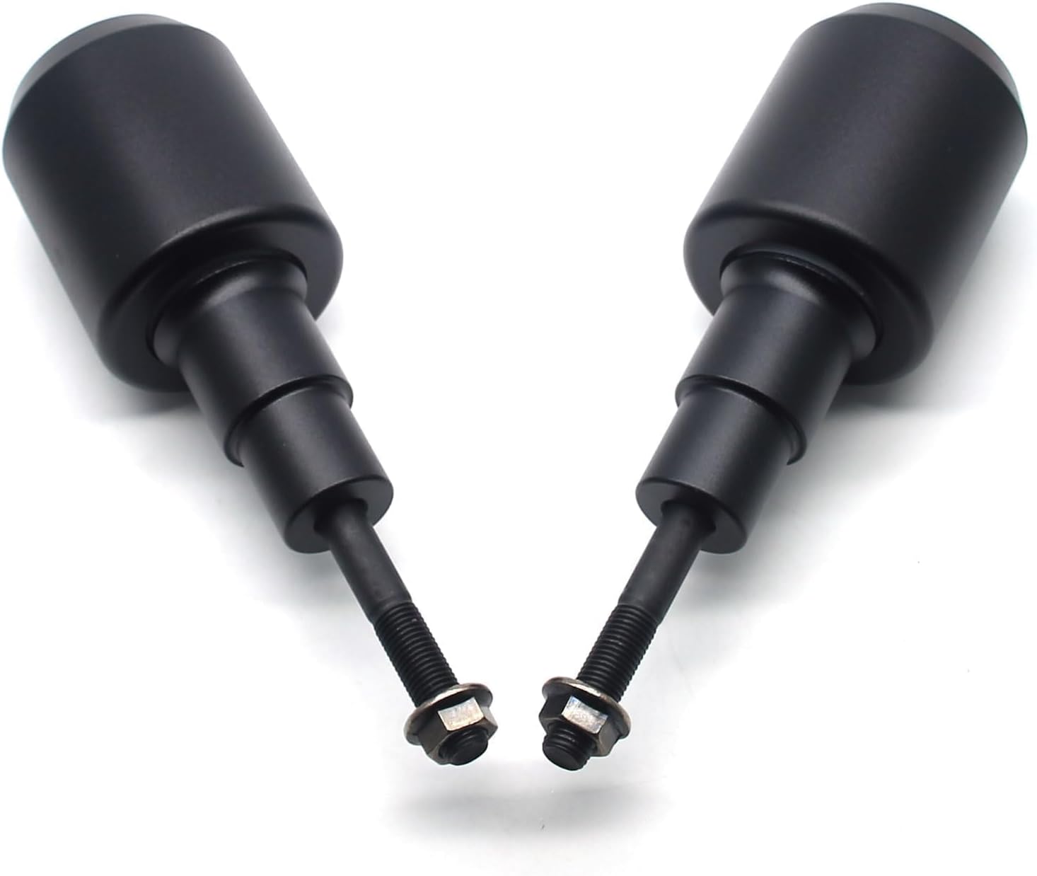 MZS Motorcycle Frame Sliders Compatible with Rebel 500 CMX CMX500 2017-2025, Falling Anti Crash Protector Guards No Cut Kits CNC Aluminum Black