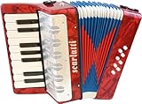 39 ePad Scarlatti ST104 Accordéon pour enfant Rouge