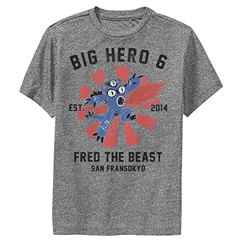 T-shirt Disney Big Hero 6 garçon Fred coton doux et souple