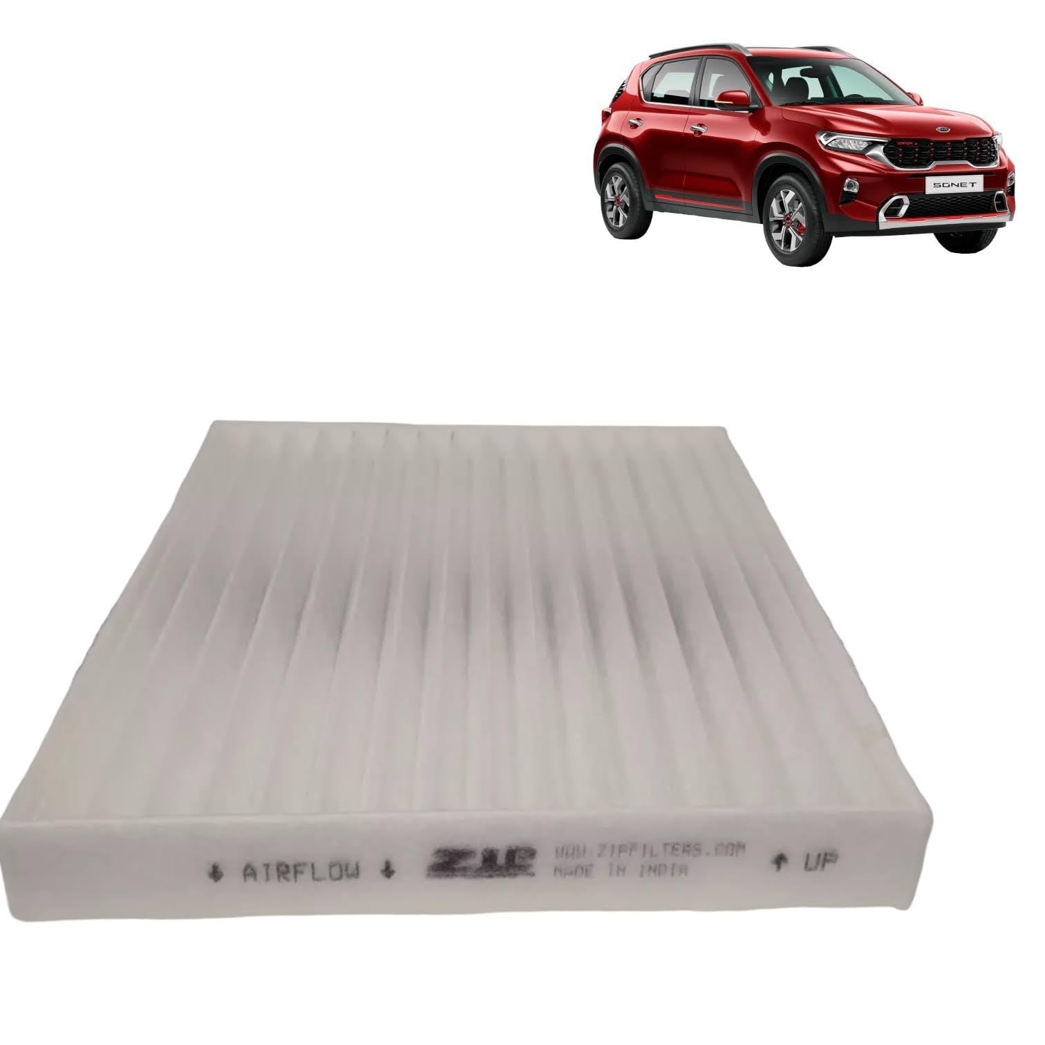 partsbigboss ZIP ZC-6072 Car Cabin AC Filter Venue/Verna Fludic