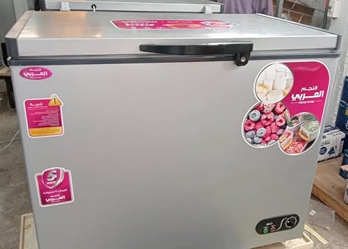 فريزر أفقي سعة 341لتر صافي لون فضي حوض داخلي ستالس من لافينيروFDF340