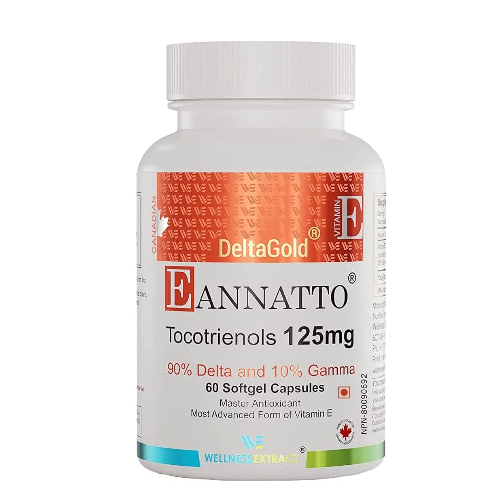 Wellness Extract Tocotrienols Purest Vitamin E DeltaGold Eannatto – 60 Softgel Wellness Extract Tocotrienols Purest Vitamin E DeltaGold Eannatto – 60 Softgel