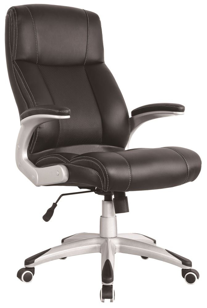 Fauteuil de bureau pied chrome AVETIC
