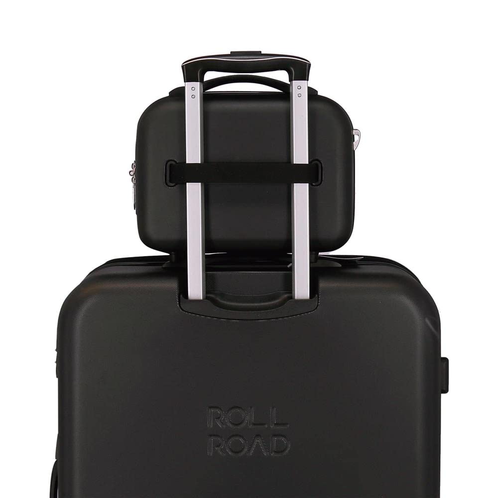 Torba na przybory ABS Roll Road India, czarny, 29x21x15 cms, model