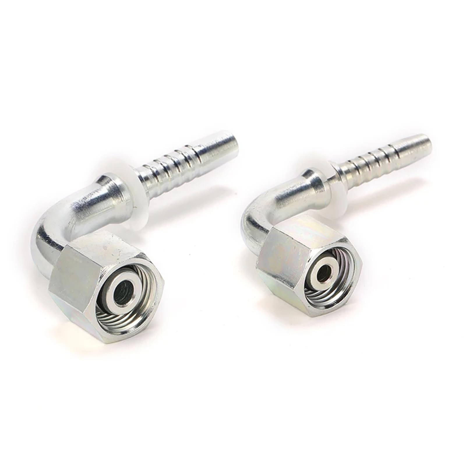 100PCS 20491-18-06T 90 degree Metric Female 24 Cone Seal O-Ring L.T. Hydraulic Hose Fitting