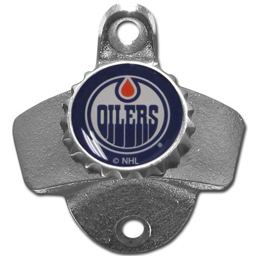 NHL Edmonton Oilers Wall Mounted Bottle Opener
