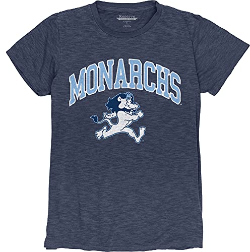 Reserve Collection by Blue 84 NCAA Old Dominion Monarchs Womens Vintage Slub Tee College Vault, Old Dominion Monarchs Navy, Small