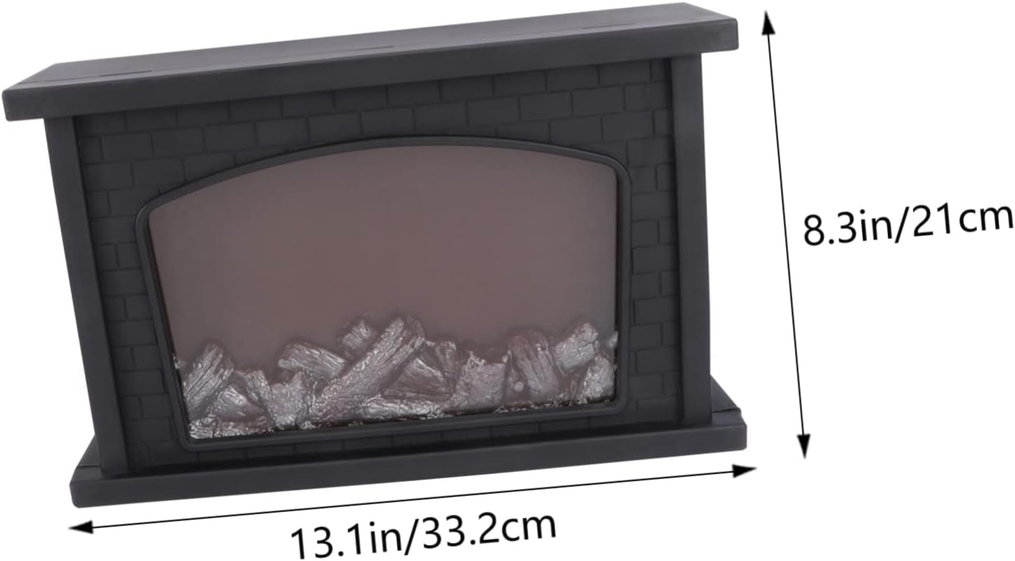 DOITOOL 1pc Led Decorative Flame Lamp Creative Nordic Style Ornament for Christmas No Battery for Home Decor Parties and Weddings Adds Festive Atmosphere to Any Space