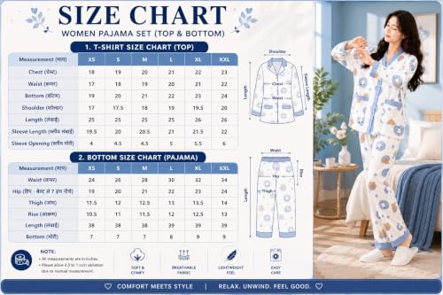 Image of LITZO Womens Korean Night Dress || Pyjama Set ||Korean Nightsuit || Women Nightwear ||Round Neck Half Sleeve Nightsuit || Loungewear || Everyday Nightdress (L-228-233)