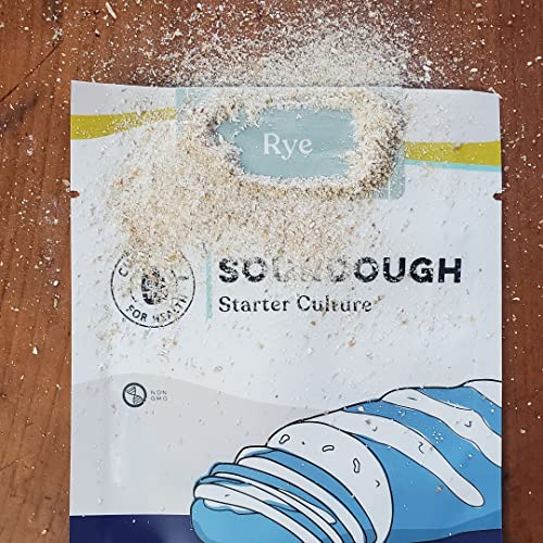 Cultures For Health Rye Sourdough Starter | Heirloom Style Dehydrated Culture For Baking Artisan Bread | Diy Rye Bread, English Muffins, Noodles, Waffles, & More | Non-Gmo Prebiotic Sourdough Bread #TOP6