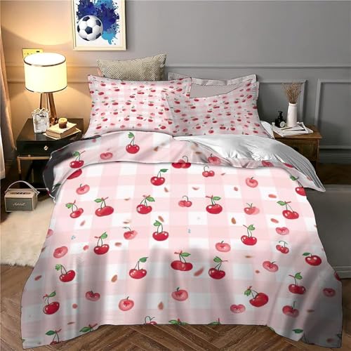 Housse de couette hypoallergénique parure de lit microfibre douce avec zip 200x200