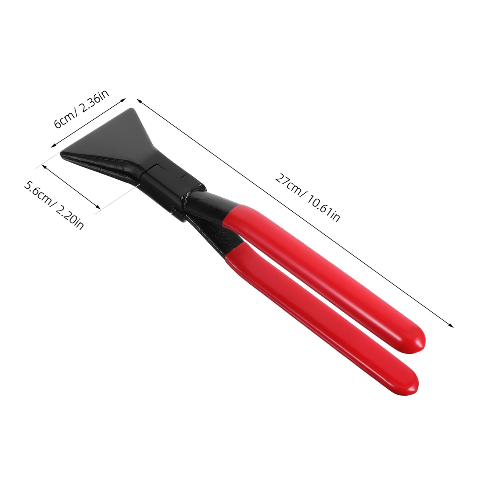 DIYEAH Sheet Metal Sheet Bender Tool Carbon Steel Seaming Pliers for Bending Flattening Straightening Versatile for Auto Repair Hvac and Metalworking Portable Durable Design