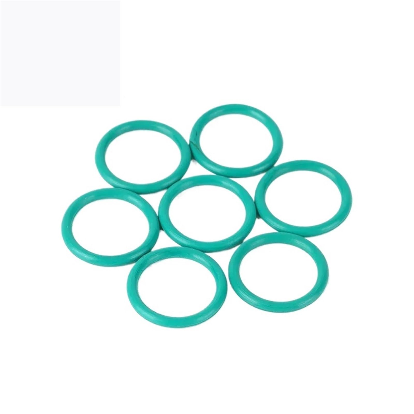 Joints toriques FKM/Viton (diamètre extérieur 34 à 58 mm, acier inoxydable 2,4 mm) -20 °C à 200 °C, huile/produit chimique for vérin hydraulique, automobile, excavatrice (50 pièces)(FKM 41x2.4)