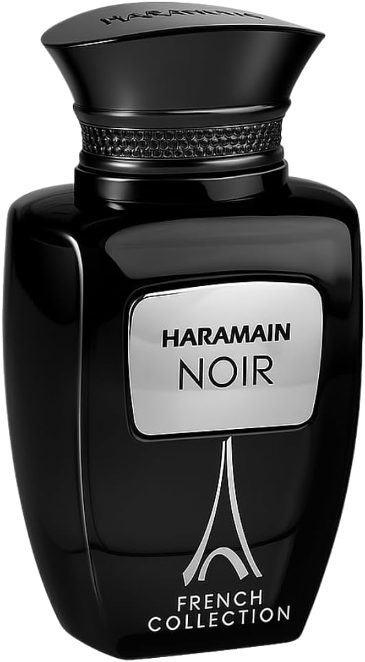 Al Haramain Noir French Collection - Arabian Perfume for Women and Men - Unisex Perfume - Long Lasting Perfume for Men and Women - 3.33 oz