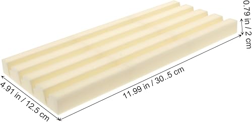 Miniatura 8 de ERINGOGO Soporte de póquer de madera, soporte de cartas, bandejas de tren mexicano, bandejas de dominó, bandejas de dominó escalonadas, soportes de