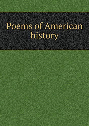 Poems of American history 5519482306 Book Cover