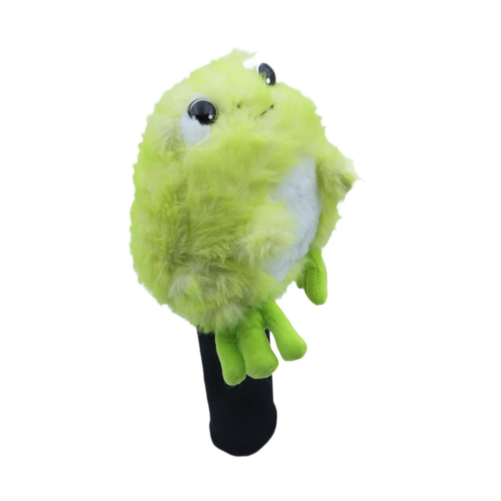 Colcolo Golf Head Covers, Plush Golf Club Headcover Animal Wood Driver Head Cover Replacement Sleeve Funny Fairway Wood Headcover Novelty Accessory Golfing Gifts for Men Women, Fairway Wood Frog — image 1