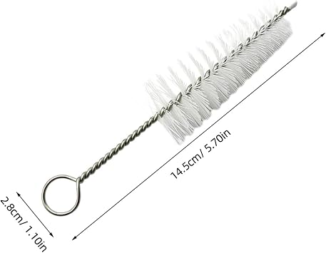 2pcs Saxophone Cleaning Brush for Sound Hole Multifunctional Protector Brush for Wind Instruments for Mouthpiece Cleaning