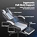 Giantex Gaming Chair, Ergonomic Video Game Chair w/Footrest, Lumbar Support, Headrest, Reclining Backrest & Linkage Armrests, Height Adjustable 360° Swivel Computer Desk Chair for Home Office (Grey)