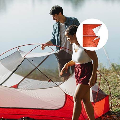 BESPORTBLE 1 conjunto de cobertores térmicos para barraca e manta de emergência para atividades ao a
