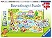 Produktbild Ravensburger Kinderpuzzle - 05057 Freizeit am See - Puzzle für Kinder ab 4 Jahren, mit 2x24 Teilen