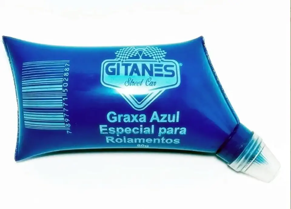 Graxa Lítio Azul Especial Para Rolamentos Sache 80g