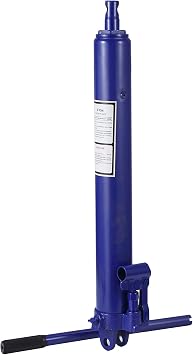 3 Ton Hydraulic Long Ram Jack, Long Hydraulic Ram Jack with Handle Engine Lift Hoist Manual Cherry Picker Compatible with All Terrain Vehicle