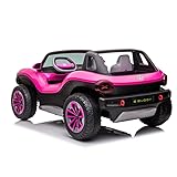 Buggy, 2x12V/40W, 12V/7Ah, mando a distancia 2,4GHz. * Identificación de licencia. Buggy * Incluye batería 12V//ah * Motores 2x12V/40W * Velocidad máxima hasta 3-6 km/h * Dos velocidades * Ruedas de plástico con goma * Dos asientos * Marcha adelante y atrás * Suspensión ruedas traseras * Volante multifunción con música y bocina * Indicador de batería digital * Tablero USB y AUX * Faros LED * Dos cinturones de seguridad de 2 puntos * Capacidad de carga hasta 50kg * Mando 2.4 GHz * Incluye cargador * Producto: 134x79x61cm * Caja: 137x74,5x42cm * GW/NW: 25/ 22,5 kilos