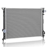Rayten 13157 Radiator Compatible with Chrysler 300 3.6 V6 2014-2017, Plastic-Aluminum Stock Radiator for Dodge Challenger Charger 3.6L 5.7L 6.4L V6 V8 Standard Duty Cooling | 26mm Core Thickness