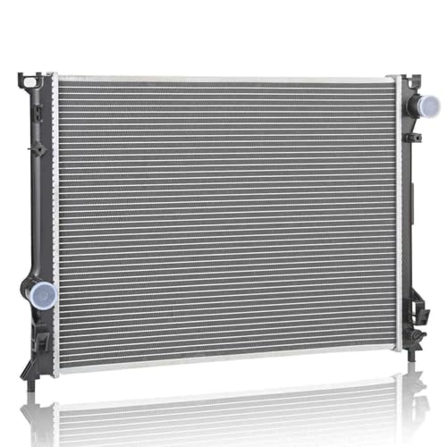 Rayten 13157 Radiator Compatible with Chrysler 300 3.6 V6 2014-2017, Plastic-Aluminum Stock Radiator for Dodge Challenger Charger 3.6L 5.7L 6.4L V6 V8 Standard Duty Cooling | 26mm Core Thickness