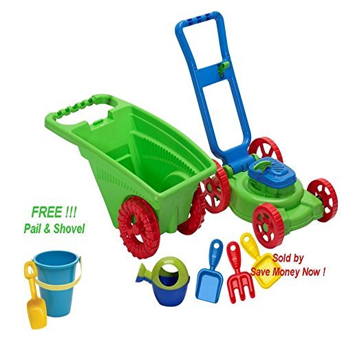 plastic toy wheelbarrow