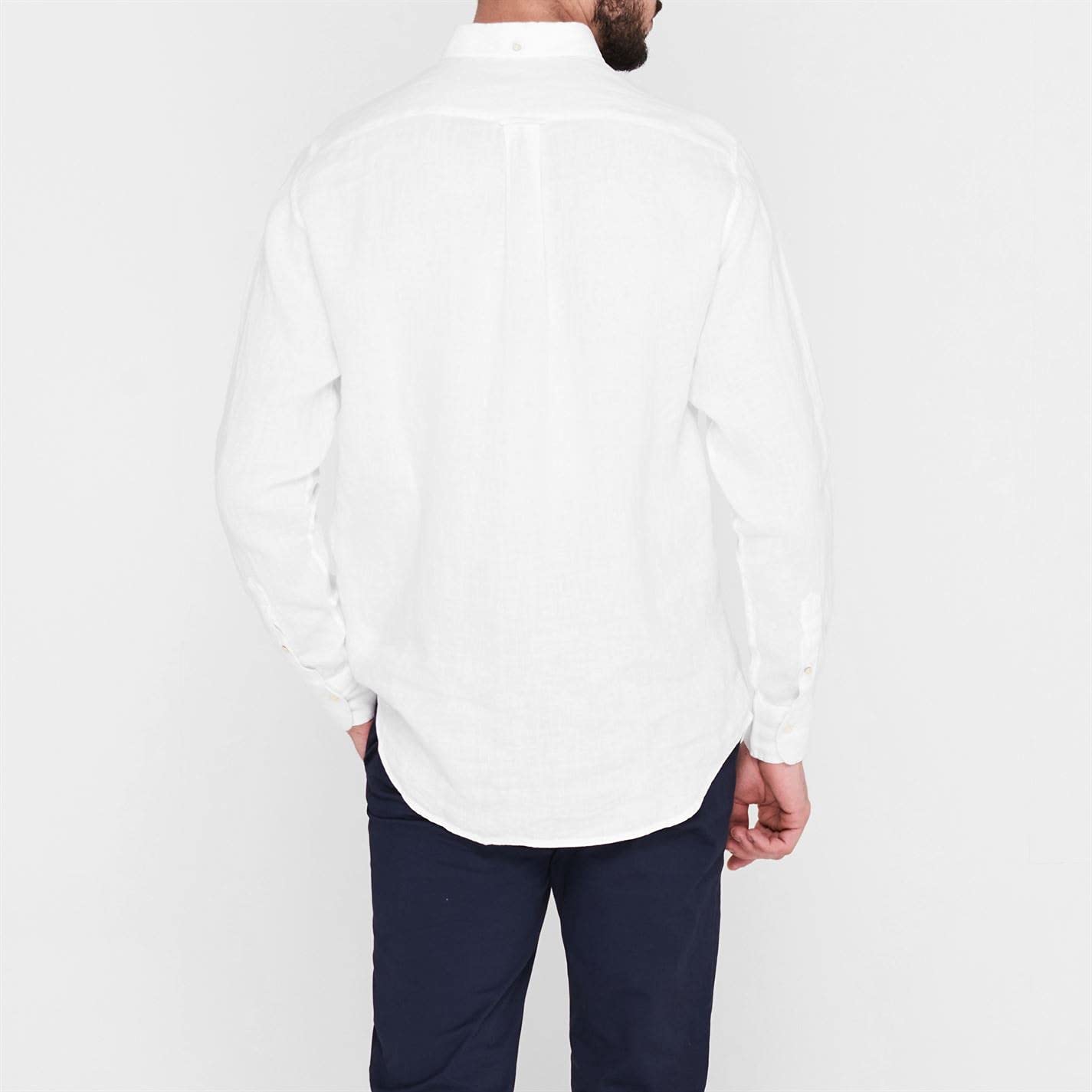 GANT D2.reg Linen Shirt BD Camisa Hombre (Pack de 1)