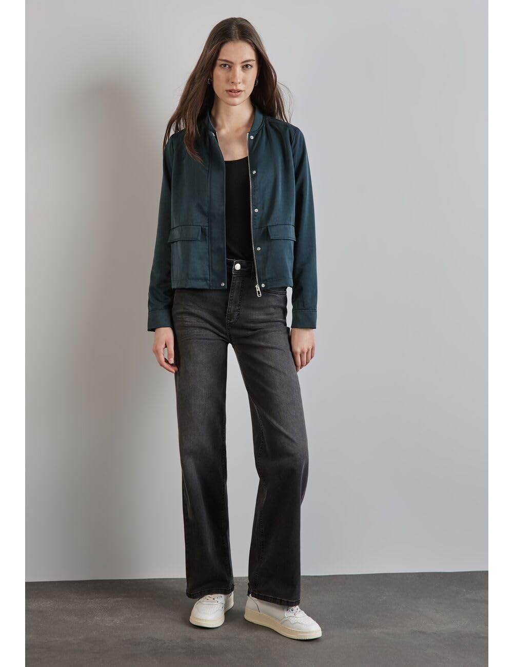Street One Satin-Blouson