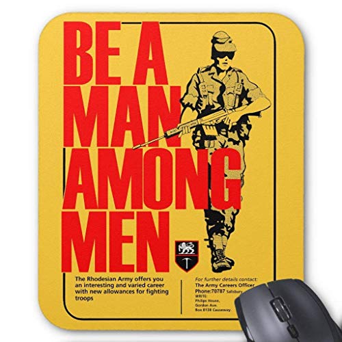 Preisvergleich Produktbild Drempad Gaming Mauspads Custom, Rhodesian Army Recruting Poster Mousepad