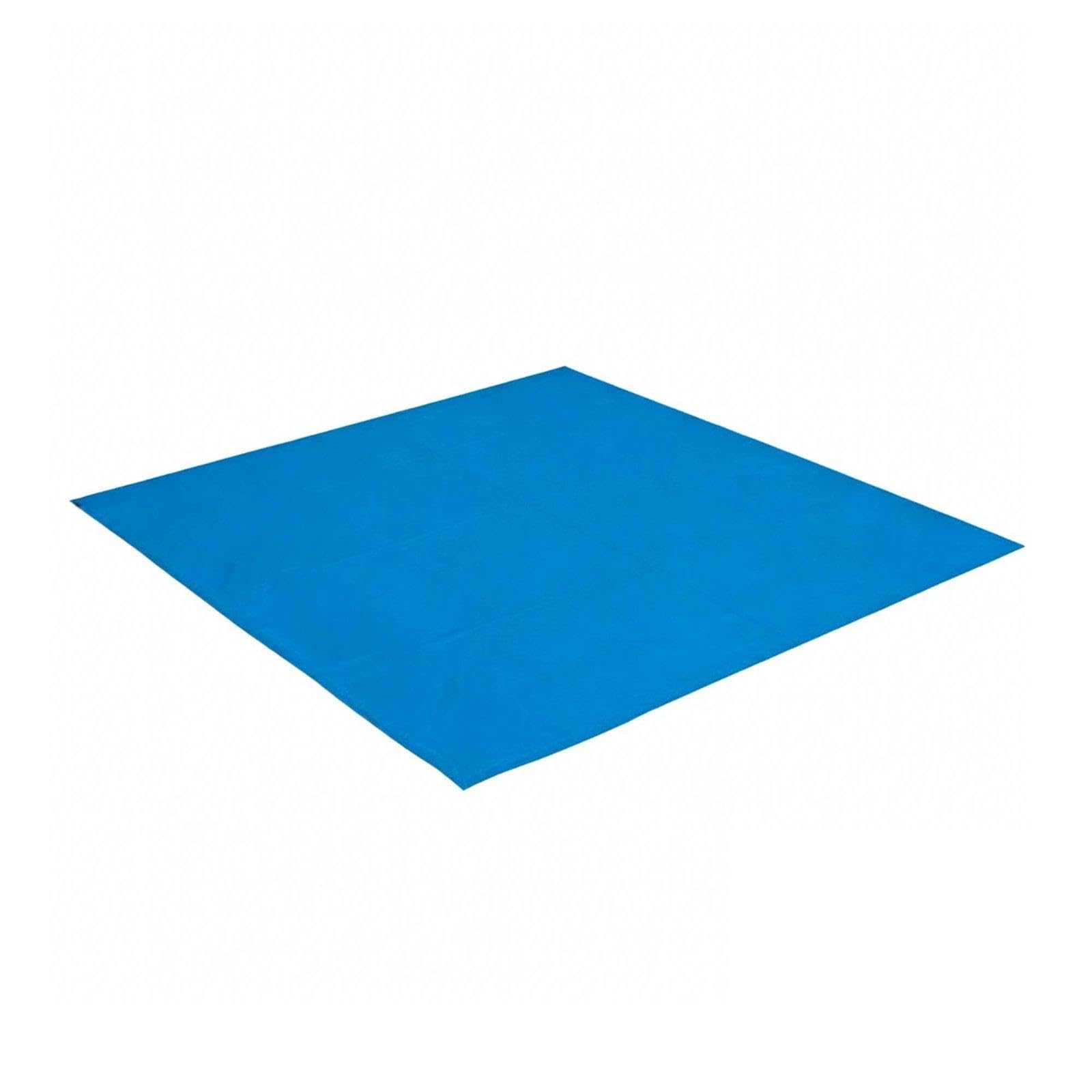 Swimming Pool Tarp PE Material Pool Dust Cover Rainproof 335 X 335CM Woven-image-42