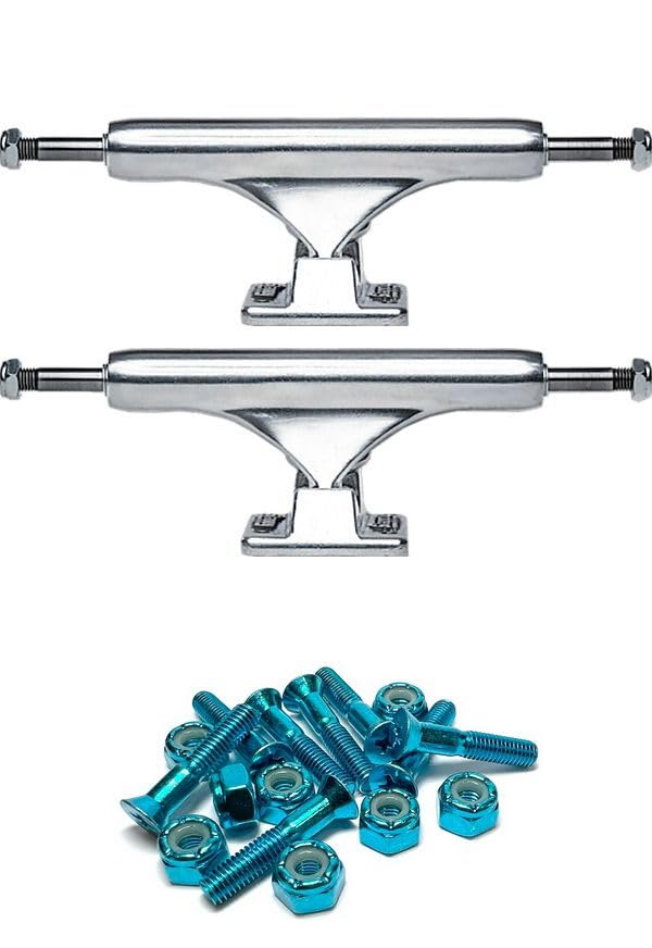 Slappy Truck Company ST1 Classic Hollow Polished Skateboard Trucks - 6.375