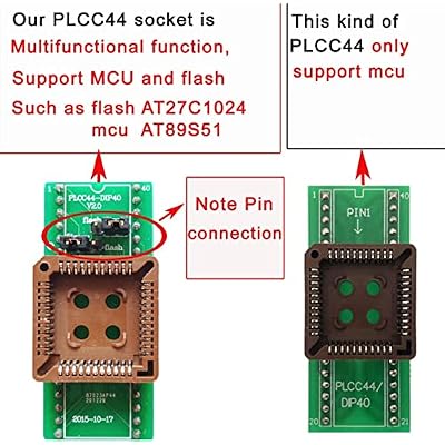T48 Programmer 19 Adapter Compatible with XGecu T48 eprom Programmer TL866II Plus Upgraded Reader Writer TL866-3G IC Bios AVR MCU SPI Nor NAND Flash EMMC Clip Socket