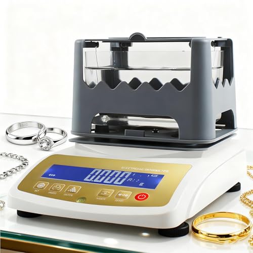QianCruxtacy Gold & Silver Purity Tester with Density
