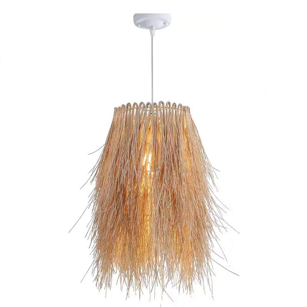 Panier suspendu rotin pour illuminer votre îlot de cuisine et salon