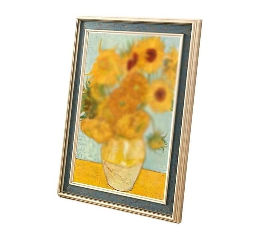 Marcos fotográficos de resina nórdica ESTDKMNOS rectangulares para pared en color A 40x50 cm