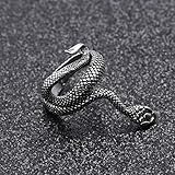 Zoom IMG-2 mayiyaho retr esagerato rattlesnake ring