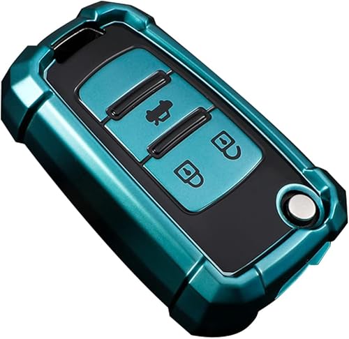 Miniatura 8 de SANRILY Funda para llavero de 3 botones para Chevrolet Cruze Epica Lova Camaro Impala Aveo con control remoto sin llave, TPU suave, protección