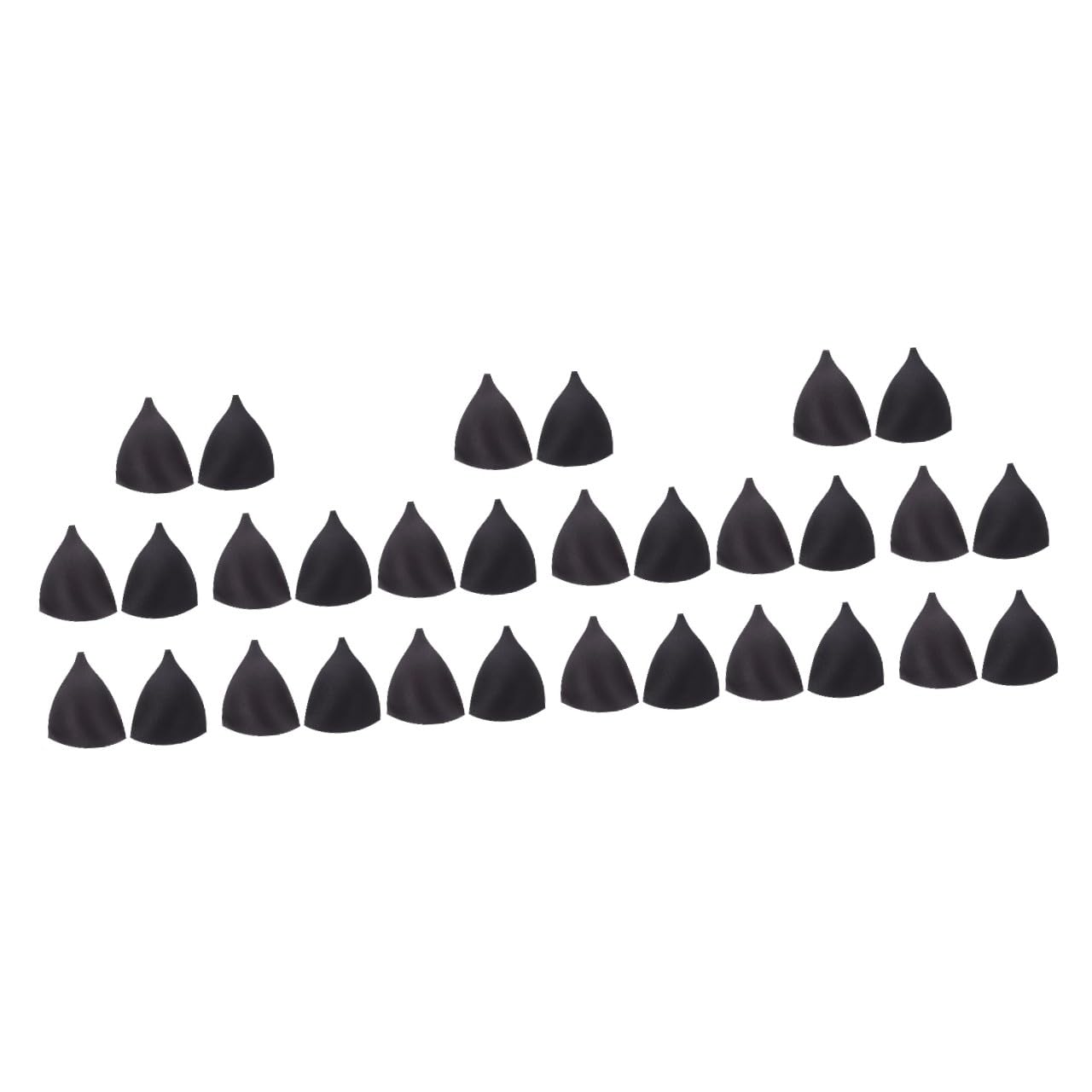VALICLUD Of Inserts Soft Sponge Cushions For Women Invisible Triangle Cups Daily Use Shape