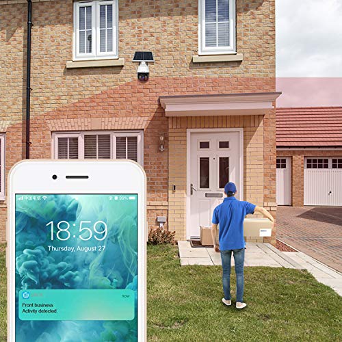 Boavision Wireless Security Camera Outdoor With Cellular 4G Network Solar Battery, Home Video Surveillance System, Pir Radar Motion Detection, Full-Color Night Vision 2-Way Audio, Pan Tilt, Ip65 #TOP3