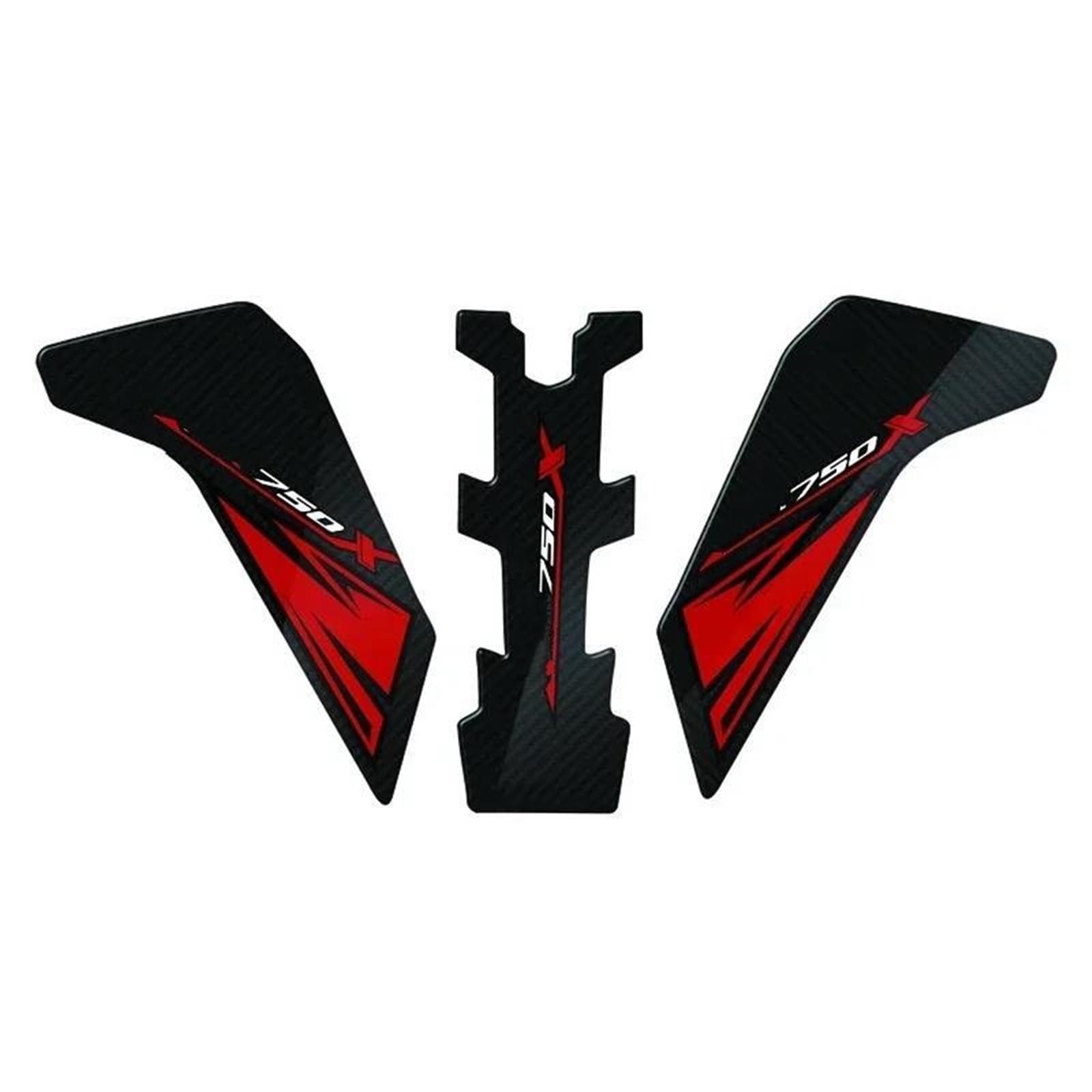 Ysdsls Color7 Motorcycle Body Fairing Sticker Tank Pads Gas Grip Traction For Nc700x Nc750x Nc 750 X 2018-2021(Color7)
