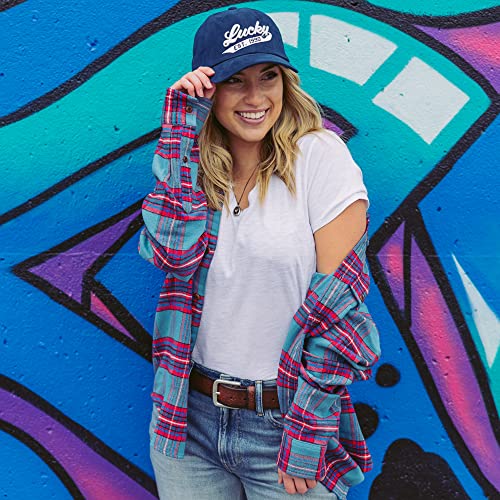 Image of Lucky Brand Classic Cotton Adjustable | Dad Hat | Baseball Cap | Golf | Fishing | Low Profile | 5 Panel Design