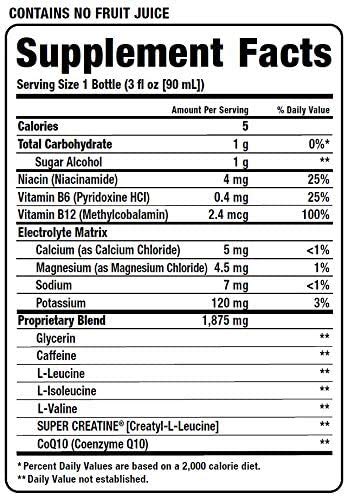 Bang Energy Shots, Candy Apple Crisp, World's 1St Carbonated Energy Shot With Super Creatine, 3 Fl Oz, (Pack Of 12) #TOP1