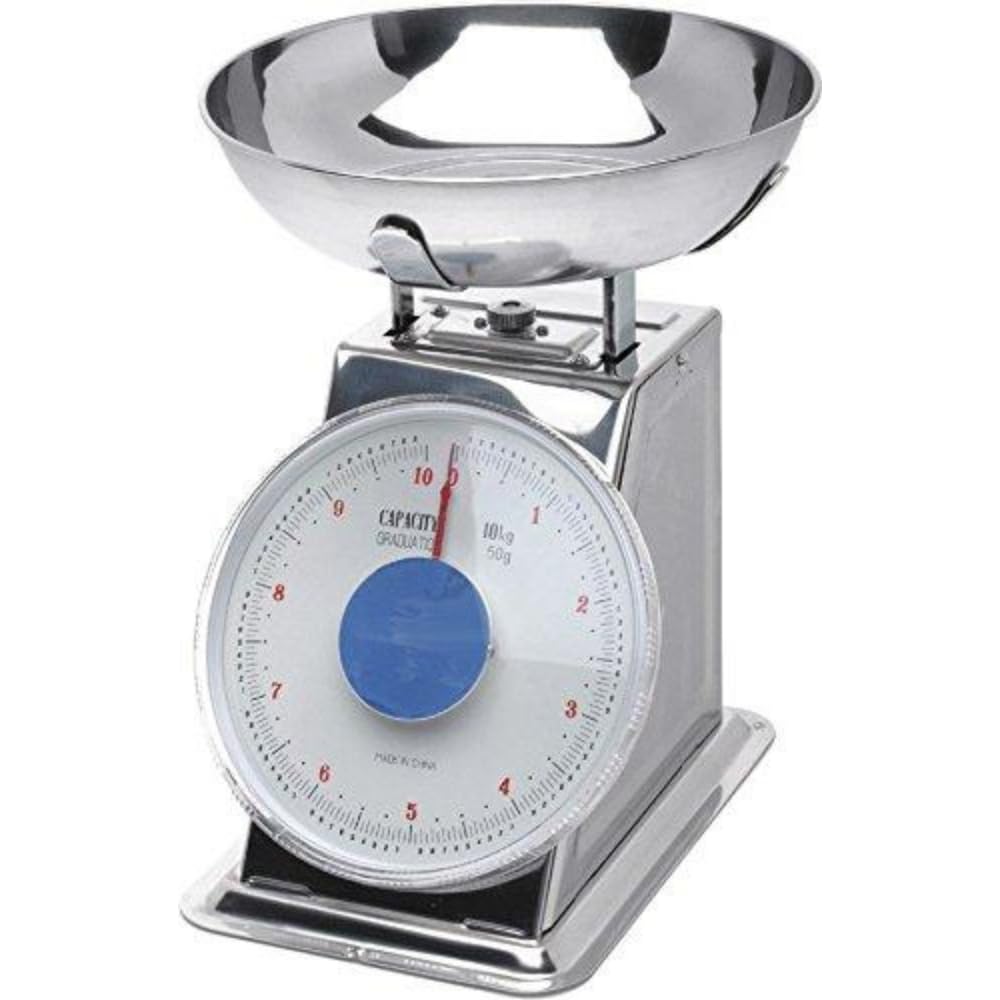 Genware NEV-SD10 Analogue Scales 10 kg Graduated in 50 g