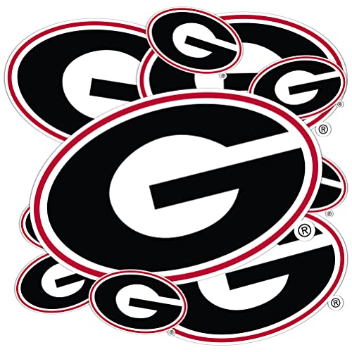 Desert Cactus University of Georgia Stickers Bulldogs UGA Dawgs Vinyl Decals Laptop Water Bottle Car Scrapbook Sheet T3 (Type 3-1)
